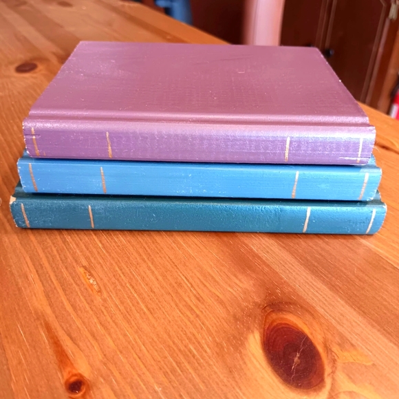 Wooden Books for shelf display/ 3pc set - Picture 1 of 5